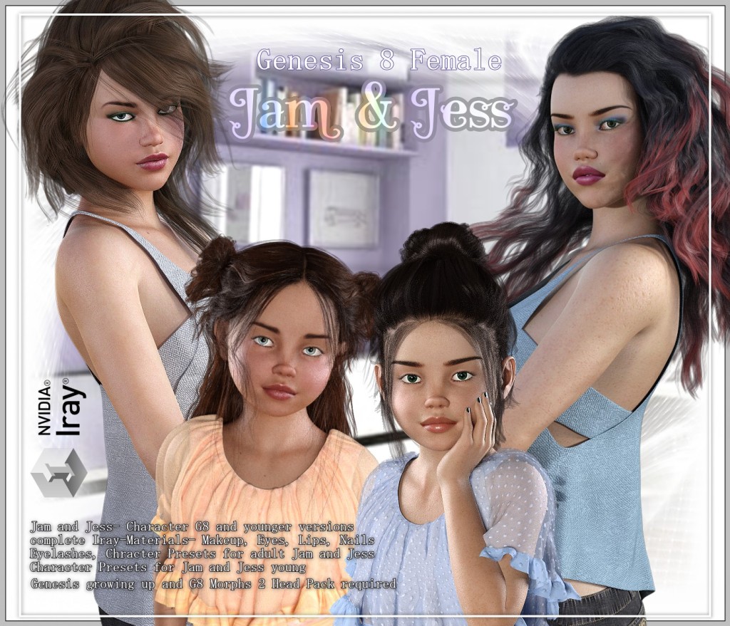 Jam & Jess – Adult & Child G8F