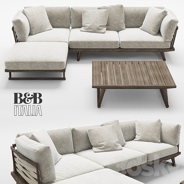 B&B Italia Gio sofa table
