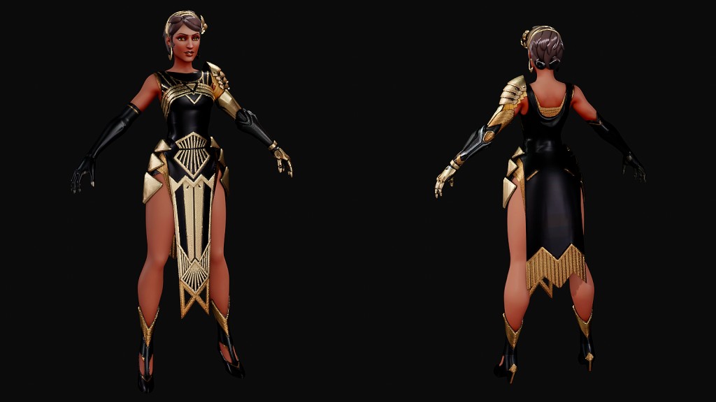 Symmetra (Art Deco) Premium for Blender 3