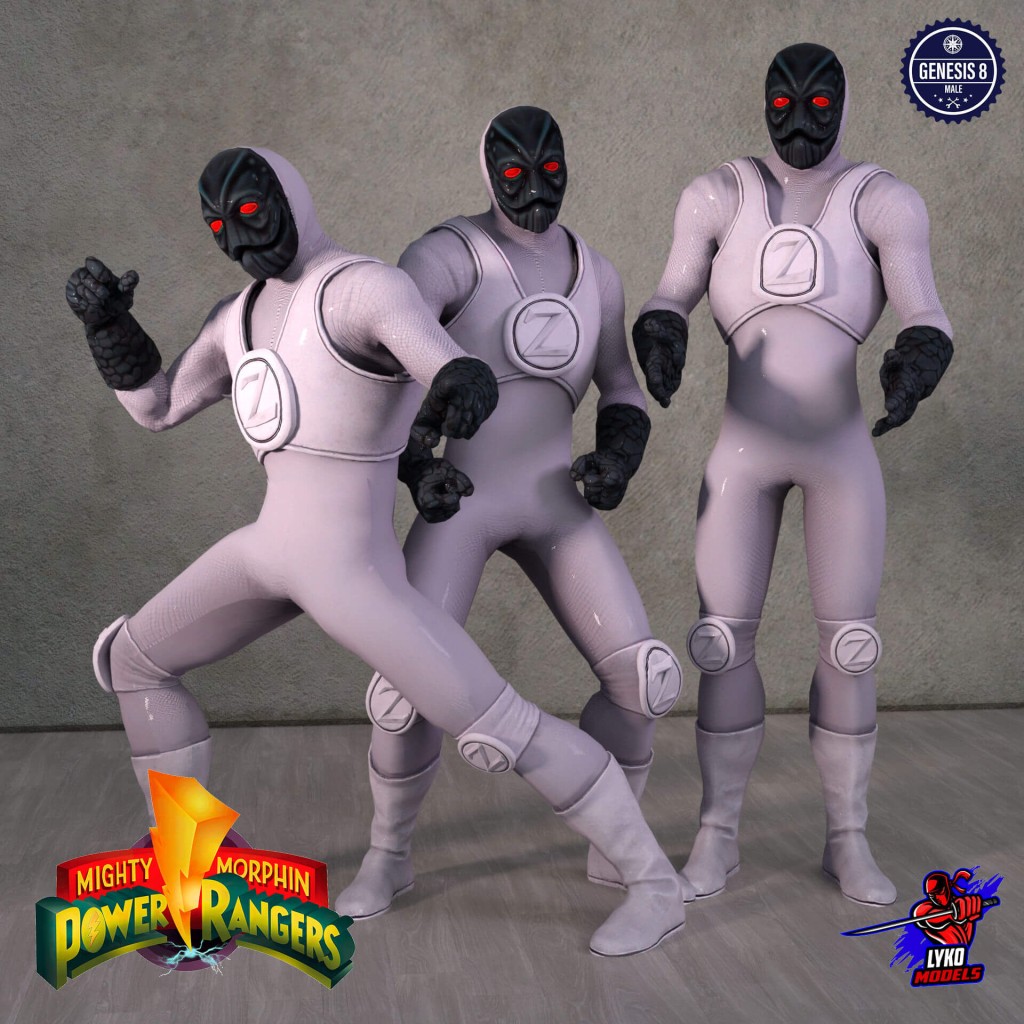 Putty Patrol From Power Rangers Outfit for G8M