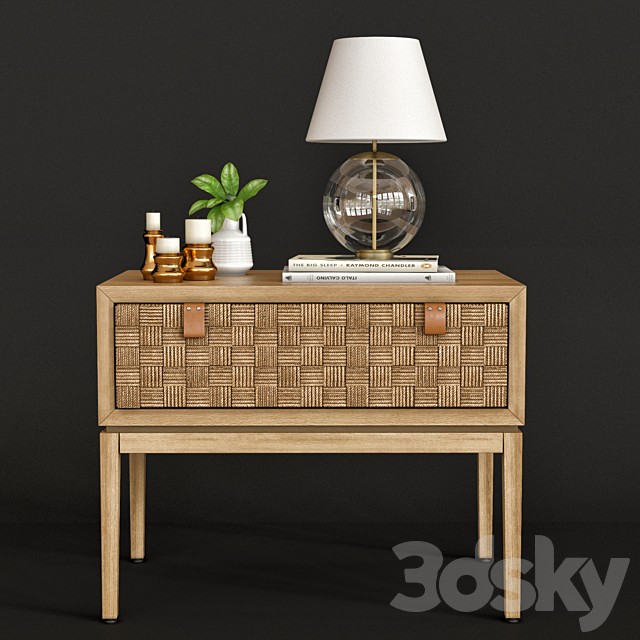 Caledonia Woven Nightstand