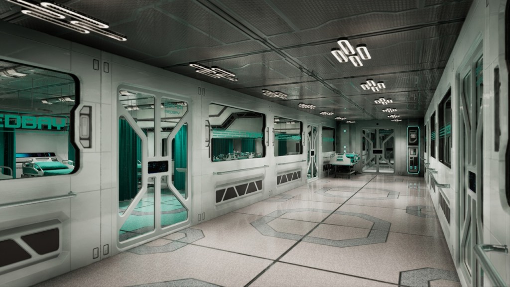 Sci Fi Orion Mars Med Lab (Unreal Engine)