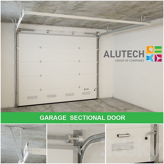 Garage sectional door