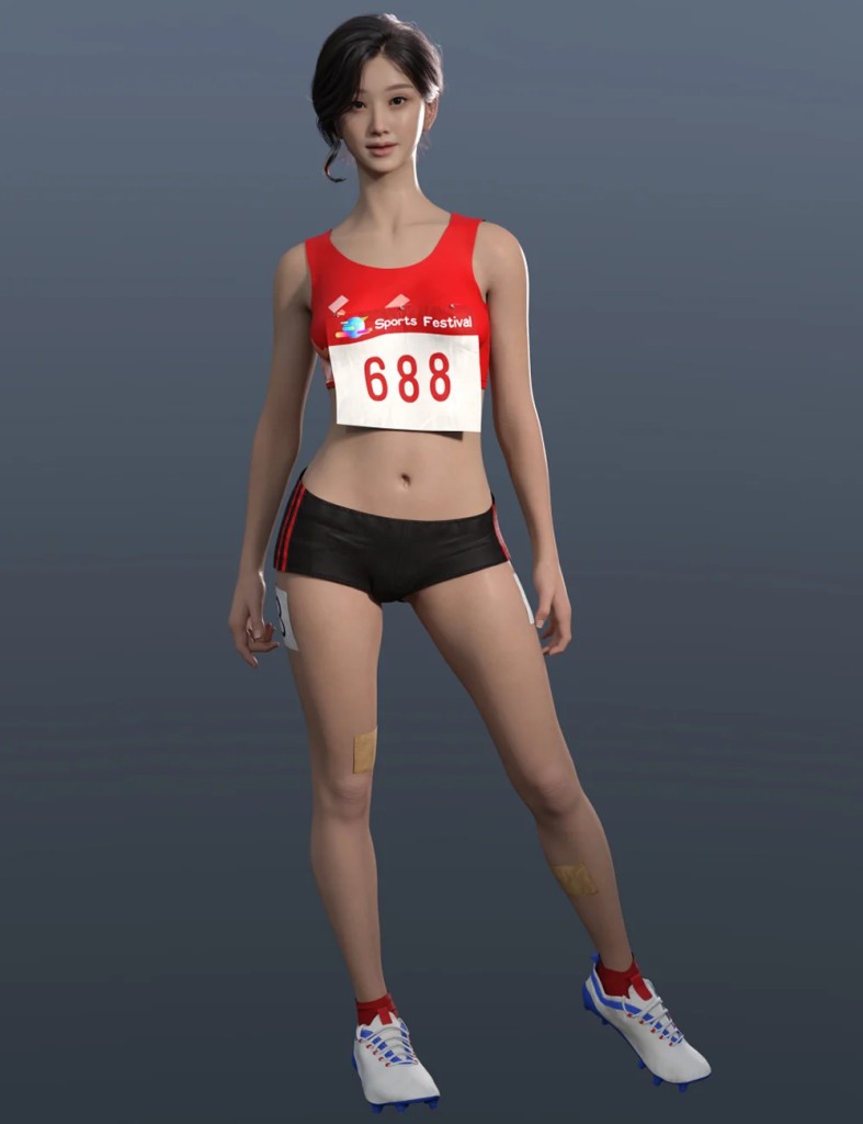 dForce Lala Racing Kit for Genesis 9