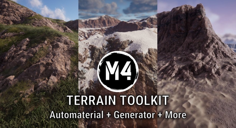 [Unreal Engine] Magic Map Material & Maker (M4)