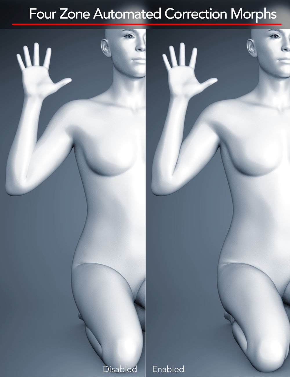 Automatic 4-Zone Bend Correction for Genesis 9