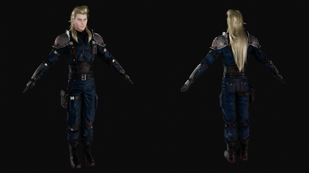 FF7R Roche Premium for Blender 3