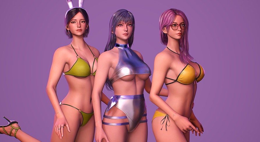 Girls in Swimsuits