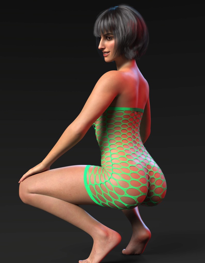 Sexy Mesh Dress for G8F and G8.1F