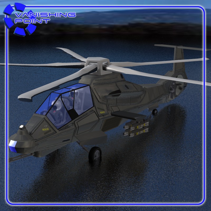 Comanche RAH-66 Helicopter (Poser) / Vue