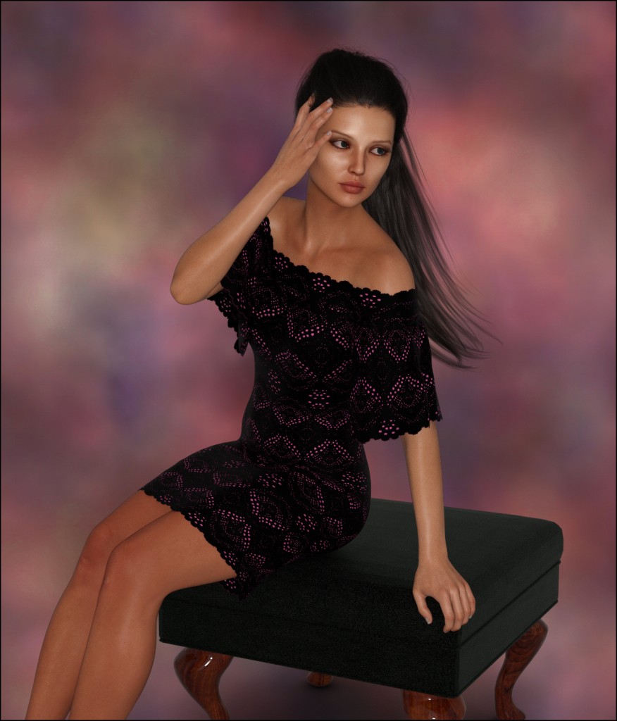 dForce - Shimmy Dress for G8F