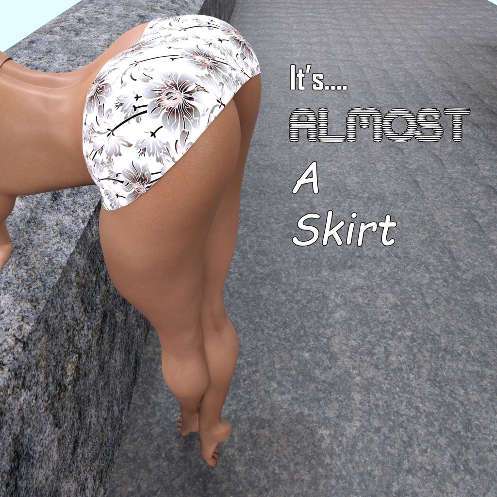 Almost a Skirt Reactive dForce Mini for Genesis 8 Female