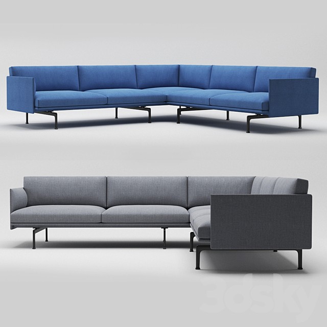 Muuto outline conner sofa