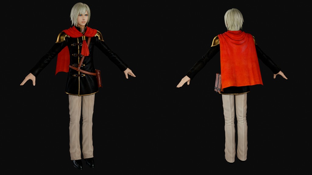 Ace (Winter Akademia Uniform) Premium for Blender 3