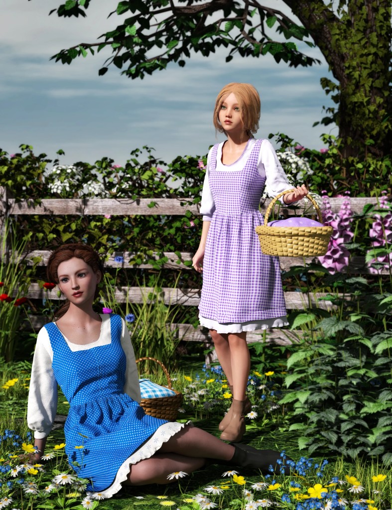 IJ Rustic Maiden for Genesis 3 Female