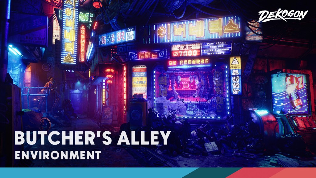 [UE 5.0] Butcher’s Alley Palmetro Future City (Nanite + LP)