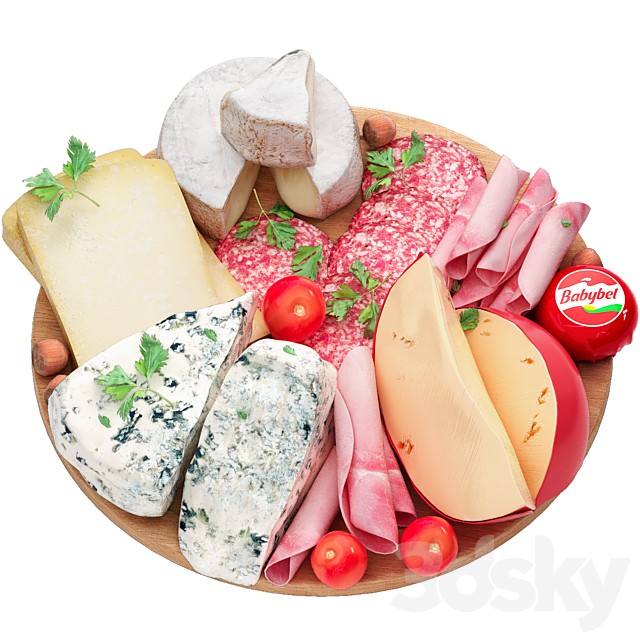 meat and cheese platter