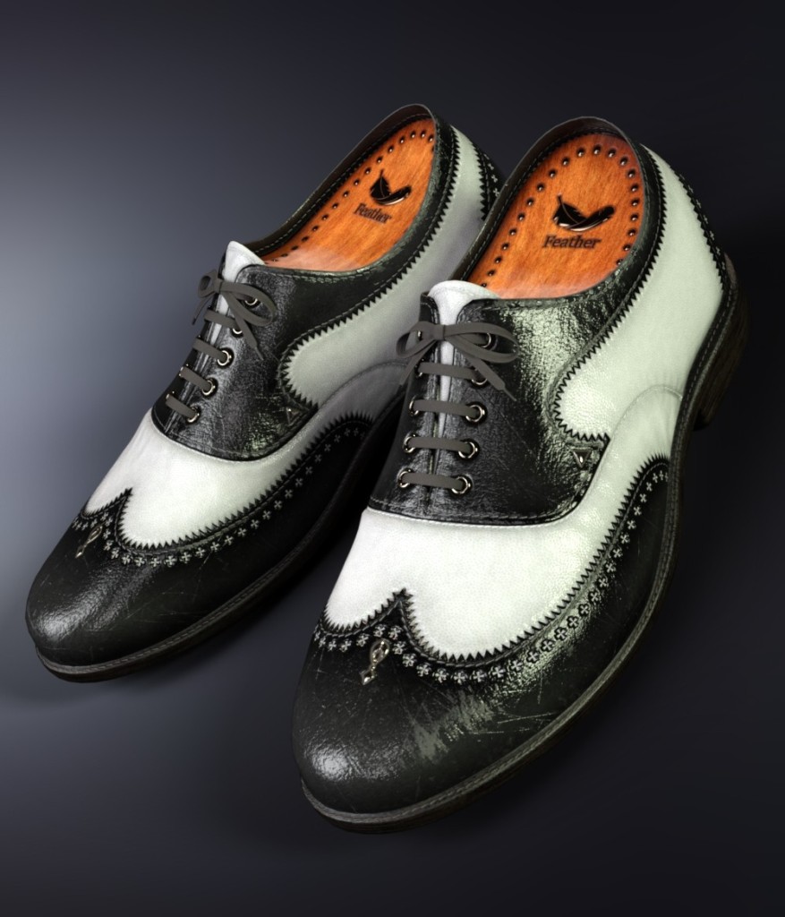 Spectator Shoes with Socks for G8M, G8F and G9 (and derivative characters)