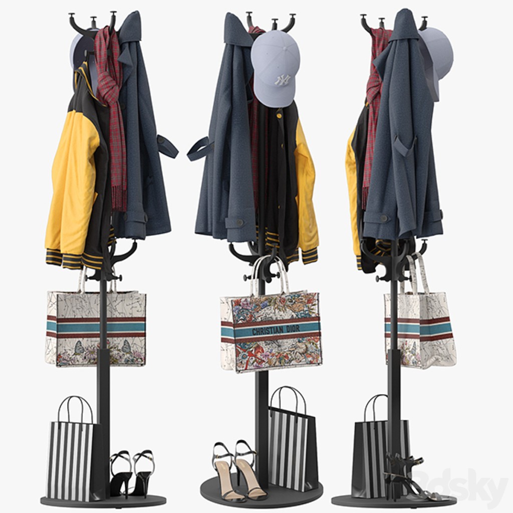 HEMNES Hat and coat stand