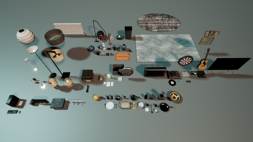 [UE] 101 Everyday Props