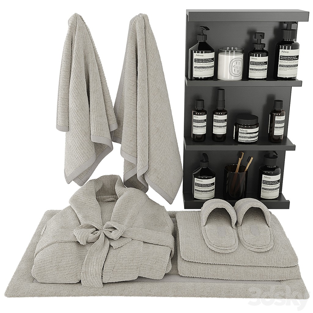 Decorative set for the bathroom 305