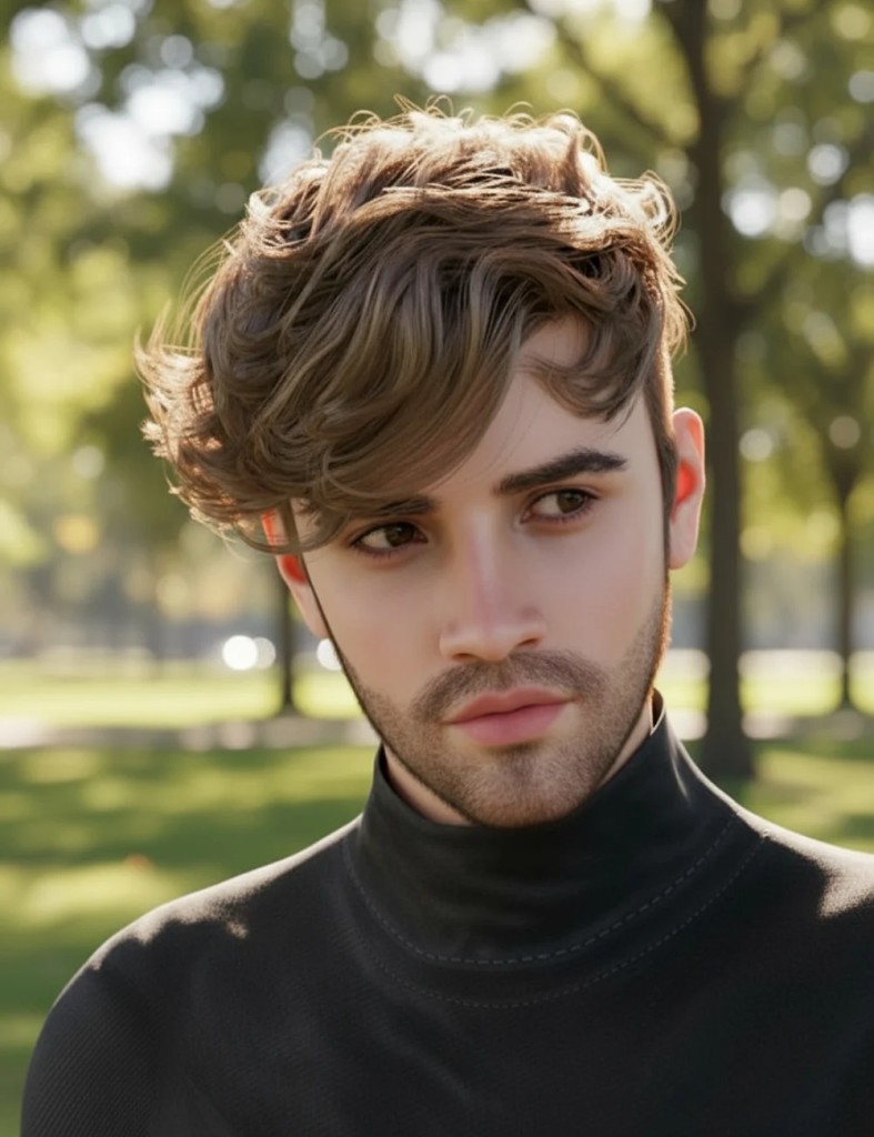 dForce Elias Aero Textured Haircut For Genesis 9