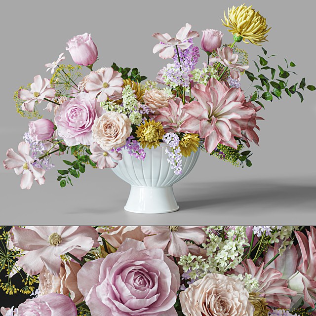 Flower Set 032 Centerpiece
