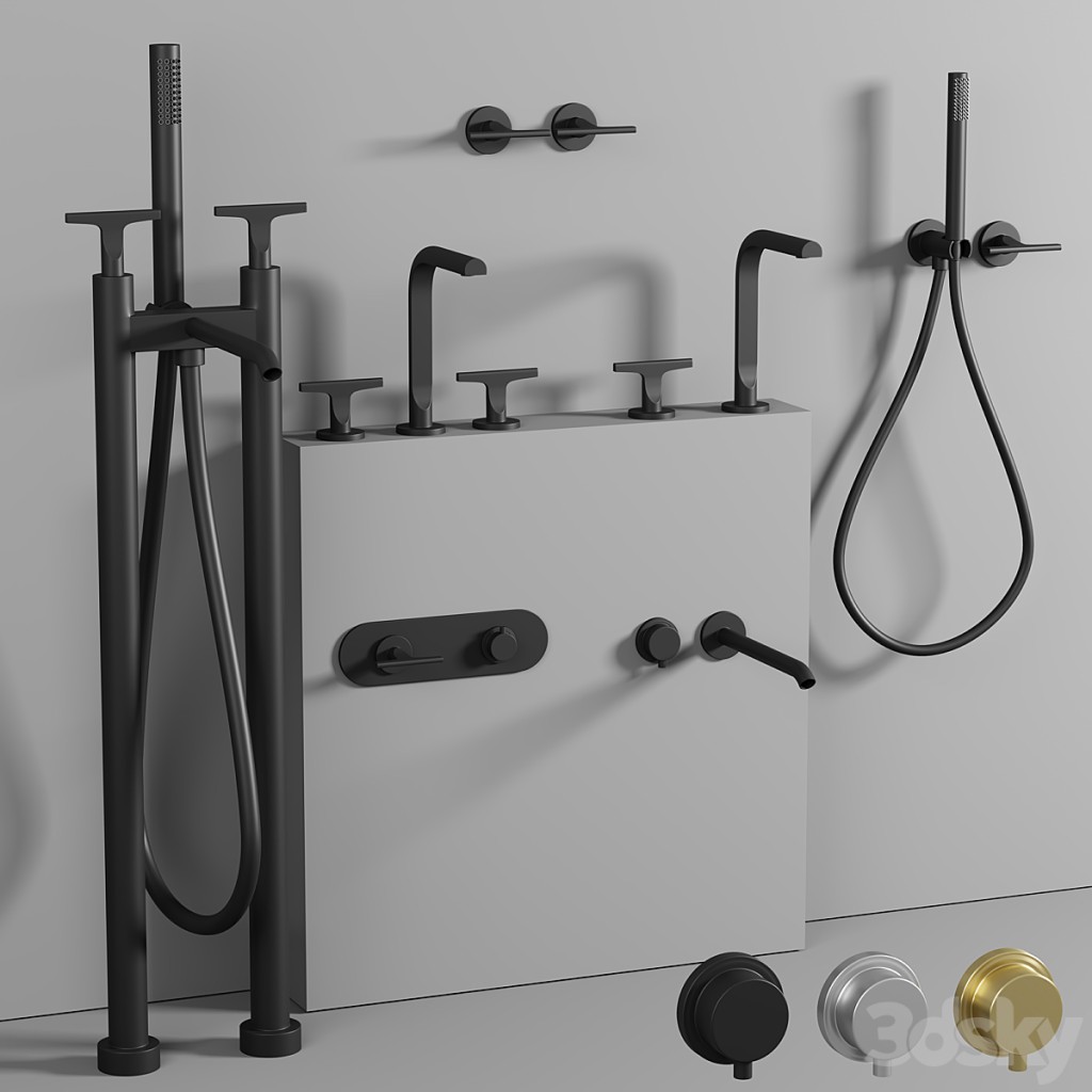 Fantini taps and showers set 8