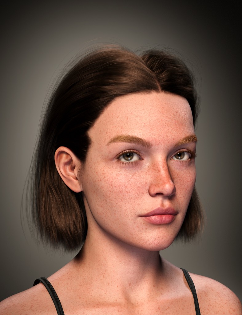 FE Moderate Length Hair for Genesis 9