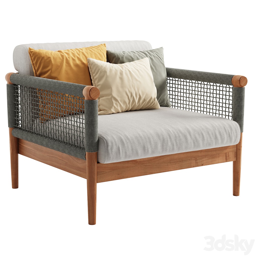 LODGE garden armchair by Atmosphera