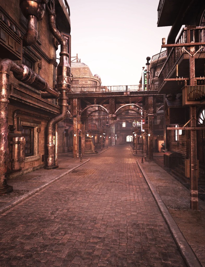XI Dieselpunk Street