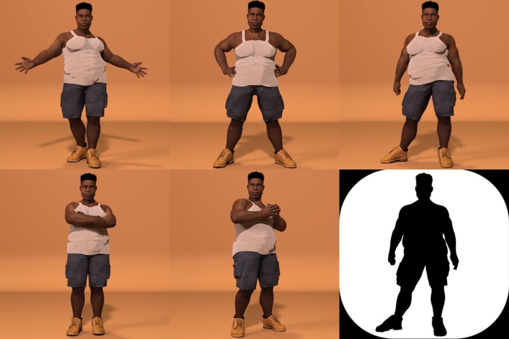 Manly Stance G8M Big Daddy Daily Poses Vol 1