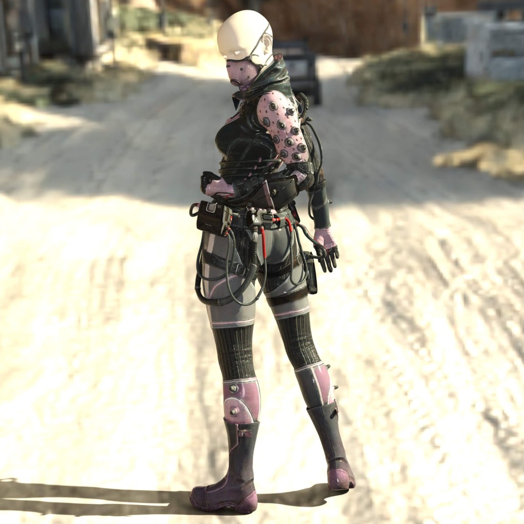 Wraith Outfit for Genesis 8 Female