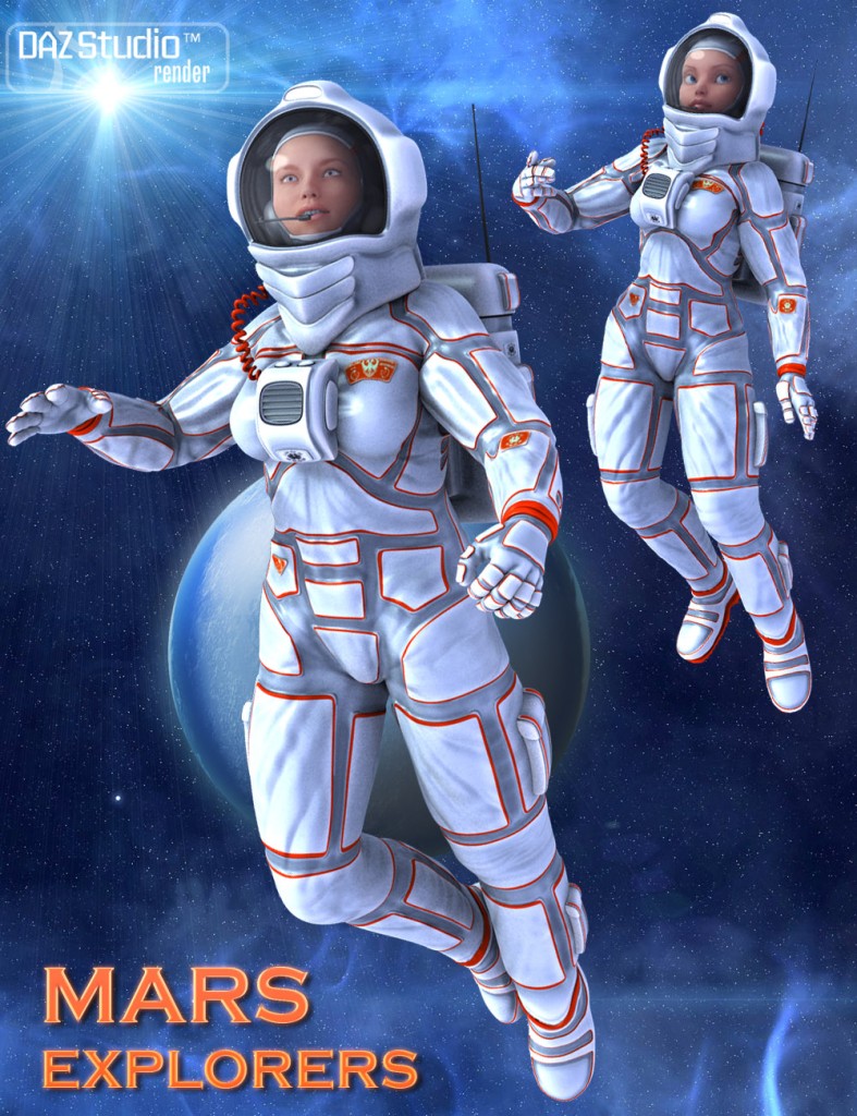 Mars Explorers for Genesis 2 Female(s)