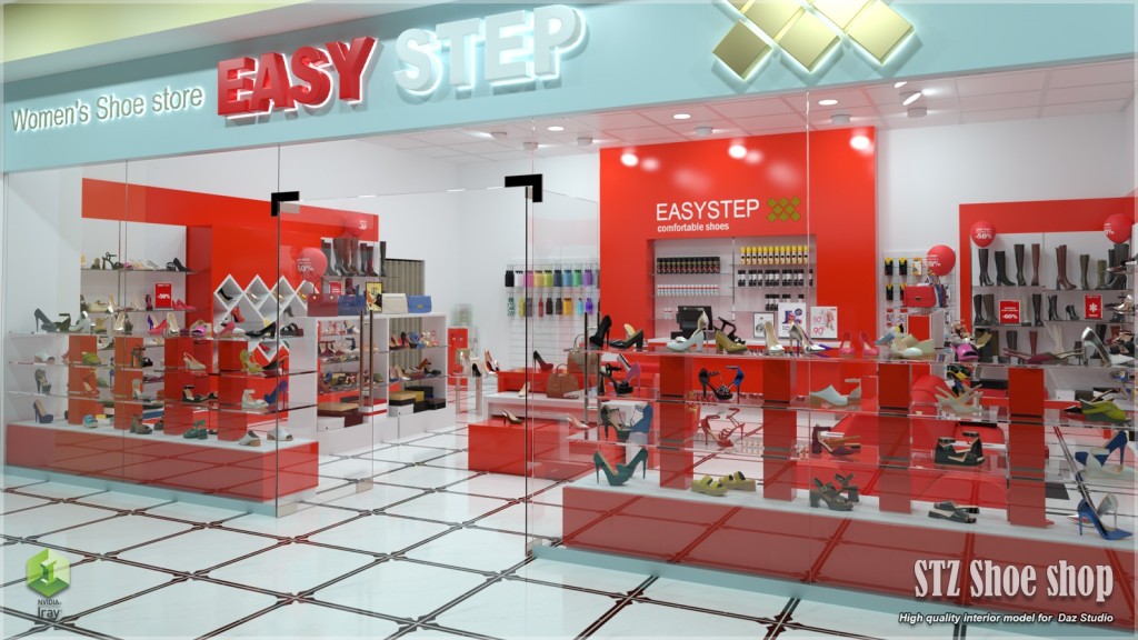 STZ Shoe shop for DAZ Studio by santuziy78