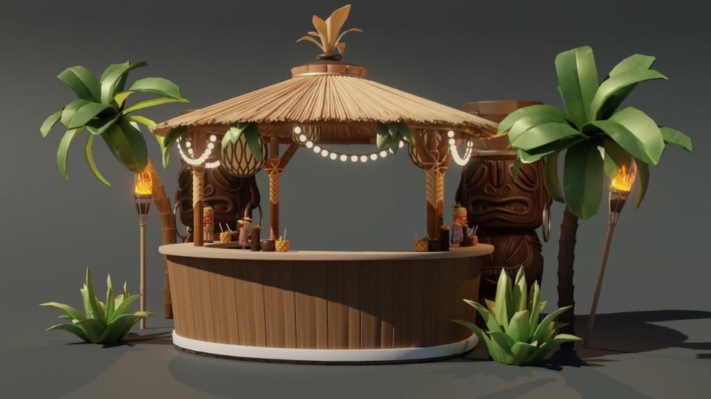 Tiki Bar Set