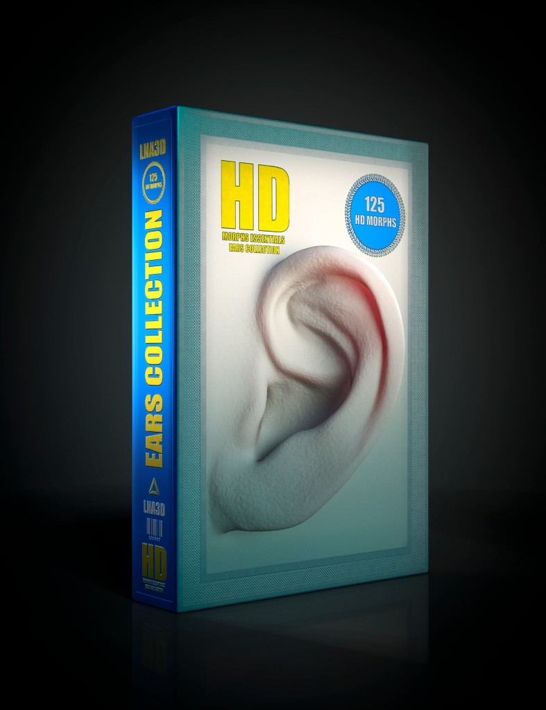 HD Essentials Ears Collection for Genesis 9