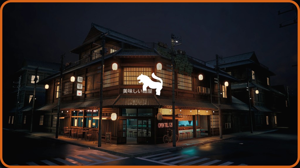 Ramen Restaurant Environment UE5.0