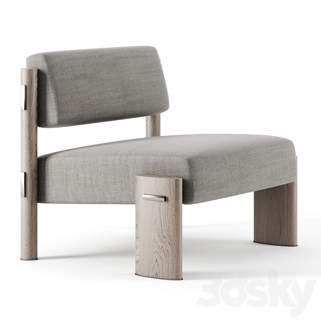 Nichols lounge chair by McGuire furniture