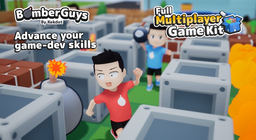 [UE] Bomber Guys Multiplayer Game Template