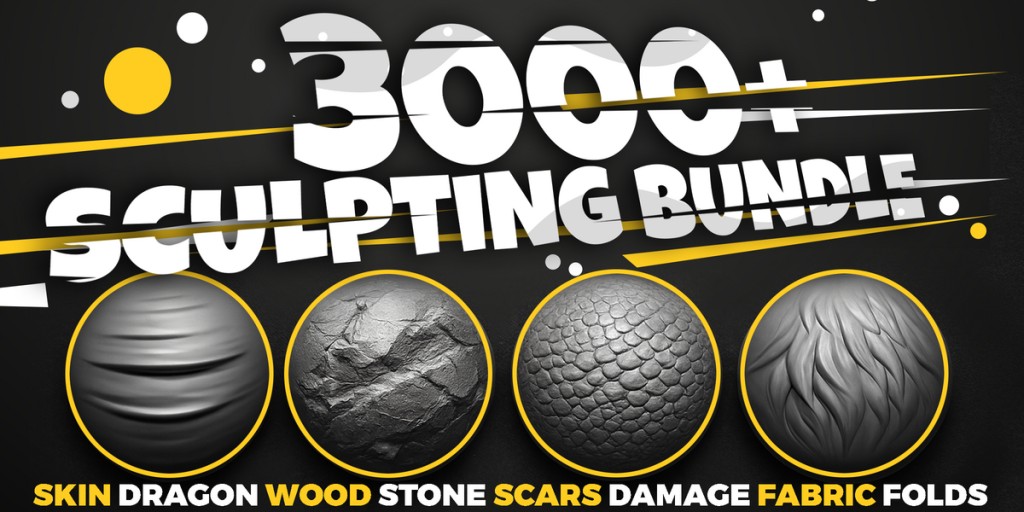 600 + Blender Sculpting Brushes