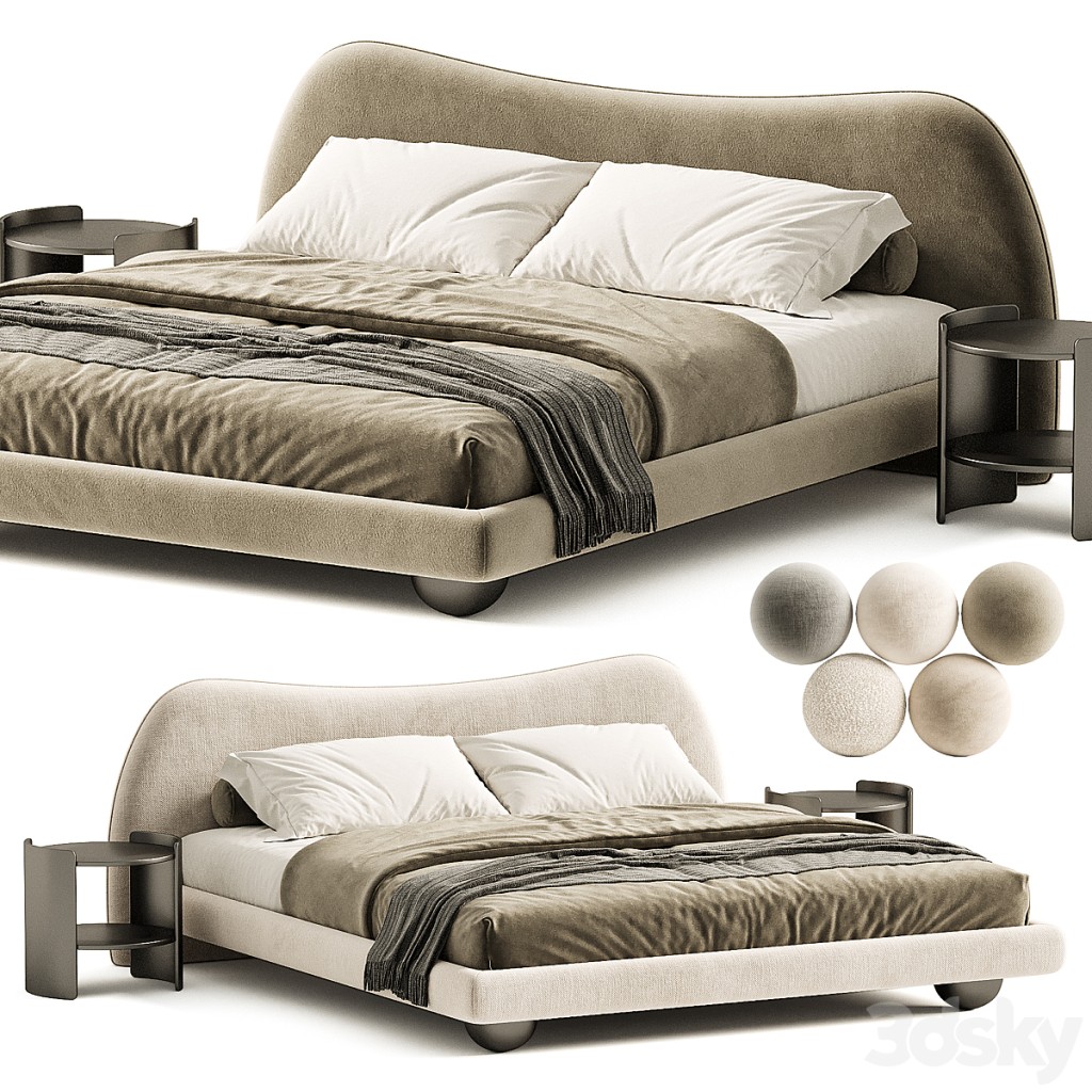 Michelle Bed by Rete