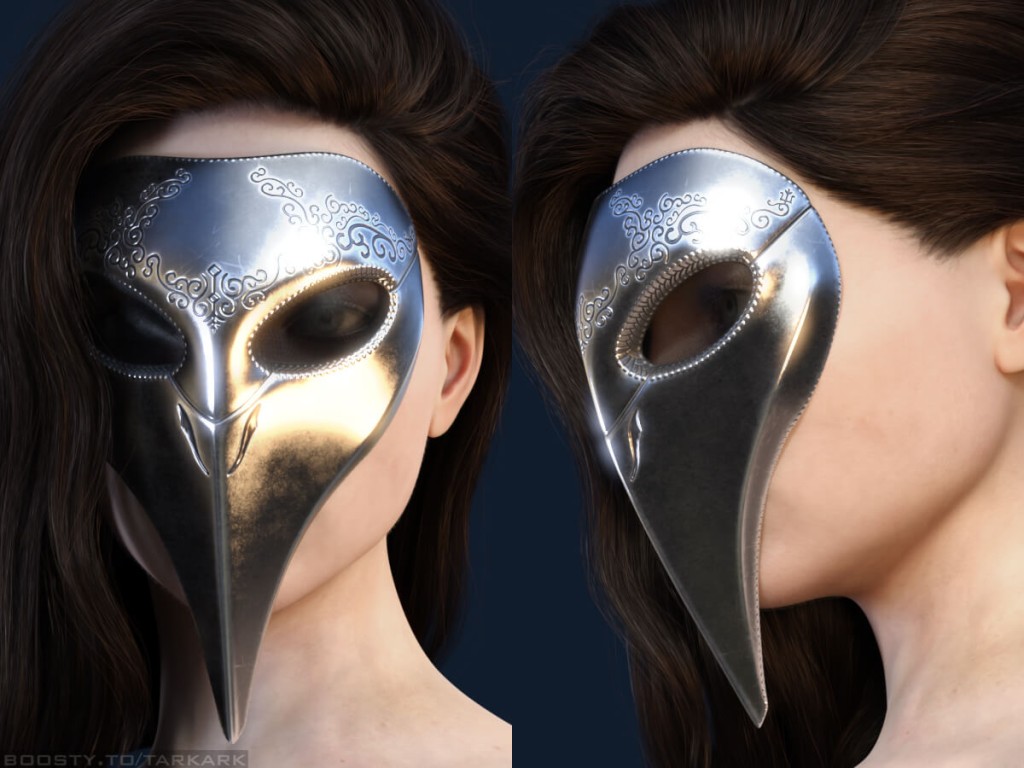(TA) Tan Mask for Genesis 8, 8.1 Female
