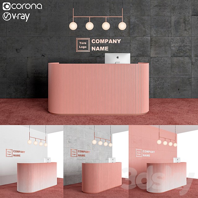 Reception desk