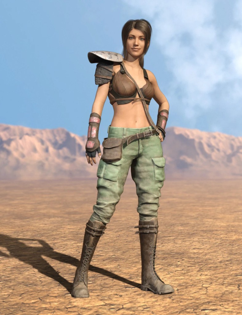 Bandit Sarah Outfit for Genesis 8 F