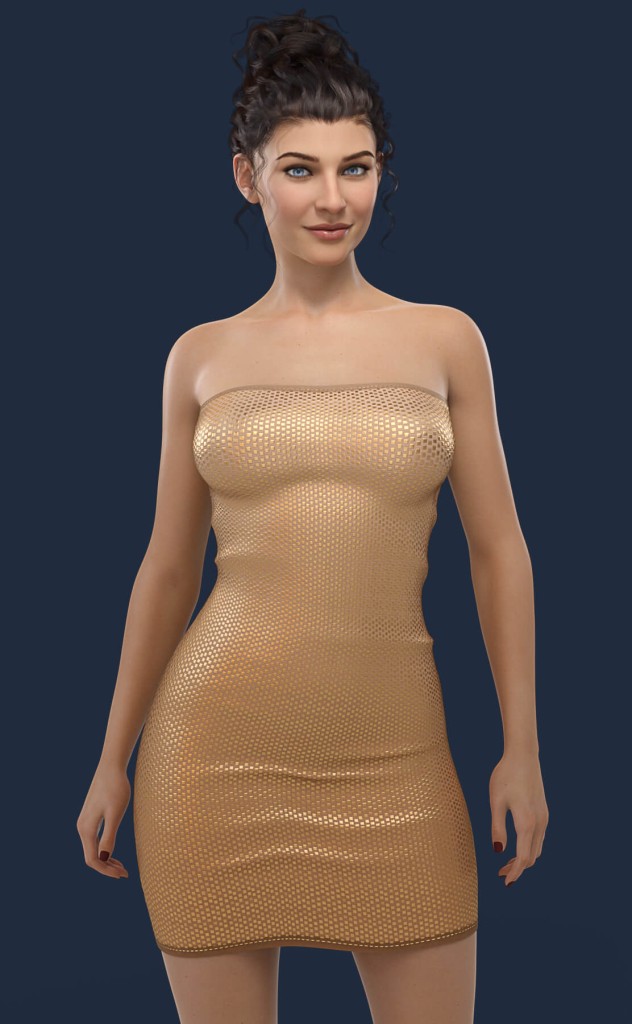 Nadia Character Morph for Genesis 8 Female