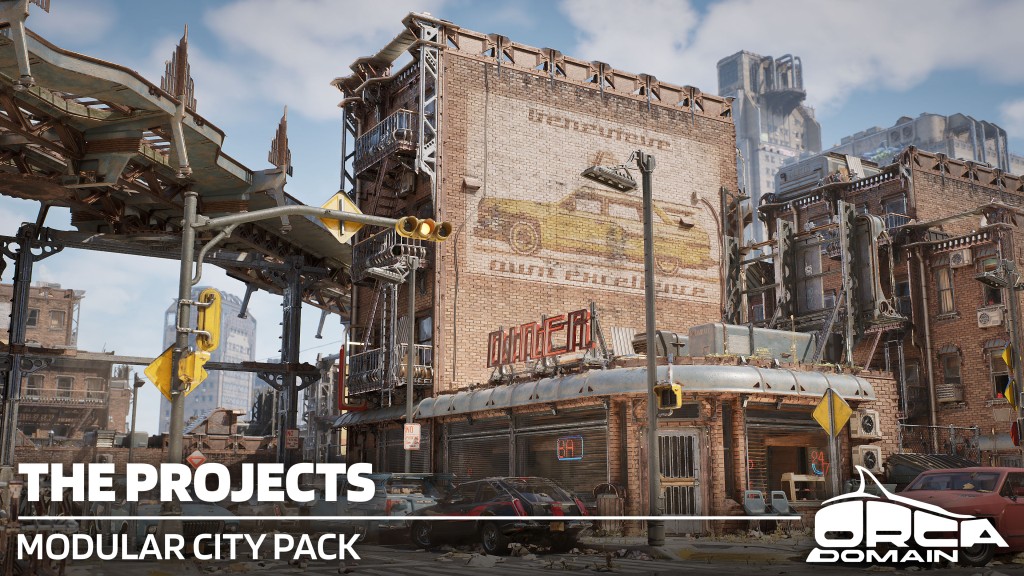 The Projects – Modular City Pack – Nanite Unreal Engine