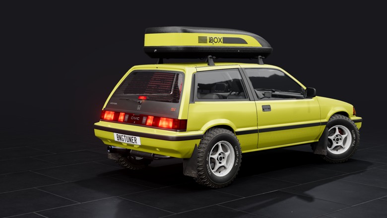 1986 Honda Civic SB3 BeamNGTuner Car Mod