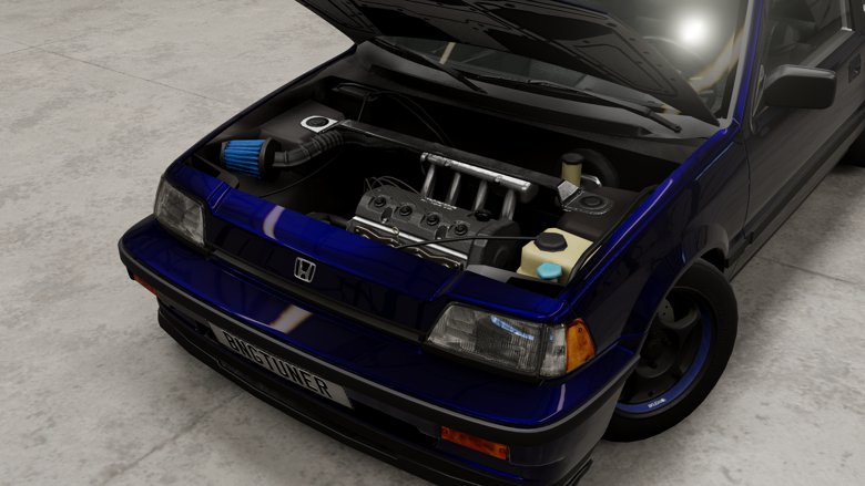 1986 Honda Civic SB3 BeamNGTuner Car Mod