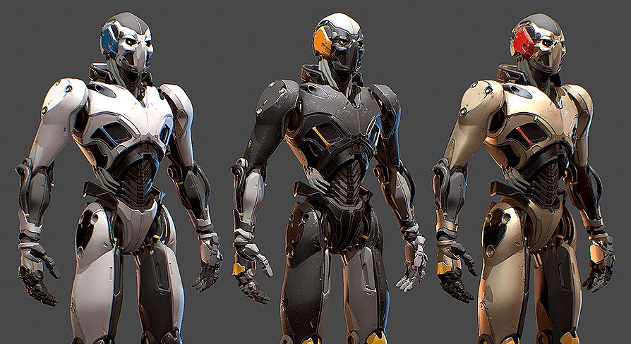 Sci-Fi Robot Character Pack